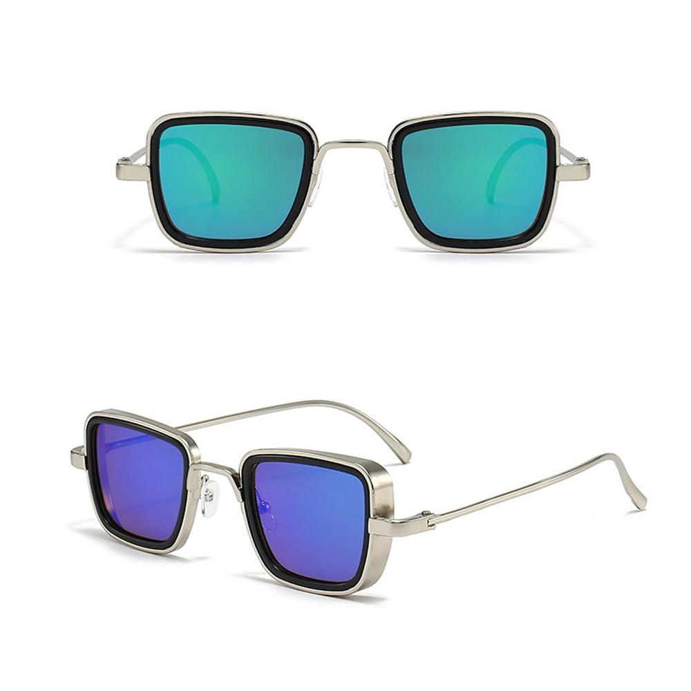 Vintage Metal Frame Square Sunglasses For Women Men Punk Sun Glasses Female Eyewear Sunglasses for Male Female Eyeglasses