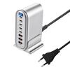 PD140W Multi-Port Gallium Nitride USB Charger: 600W Desktop Charger with 140W Fast Charging for Mobile Phones