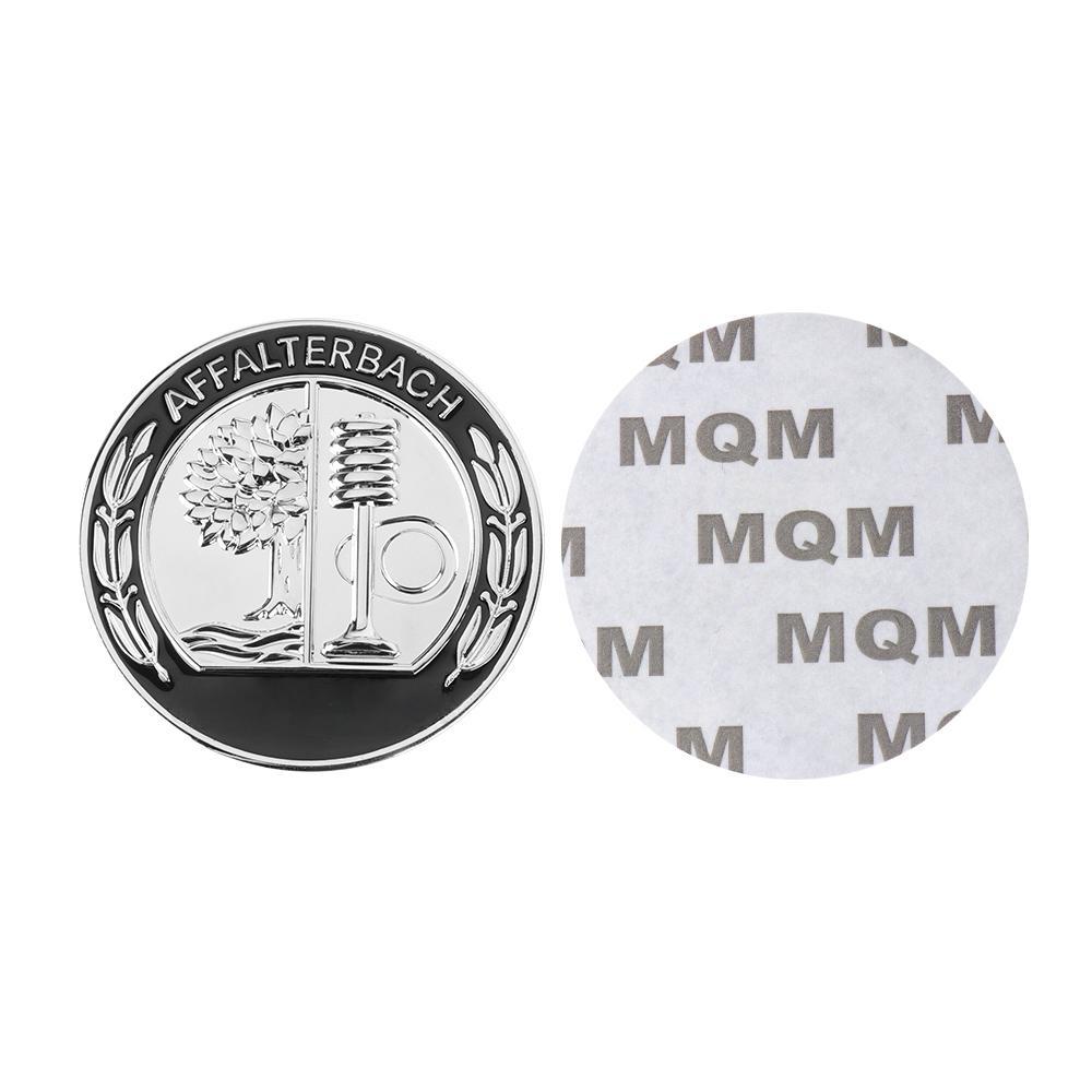 1 Piece 45mm 56mm 65mm 3D Metal Apple Tree Logo Car Side Fender Rear Trunk Side C Pillar Emblem Badge Sticker Decal