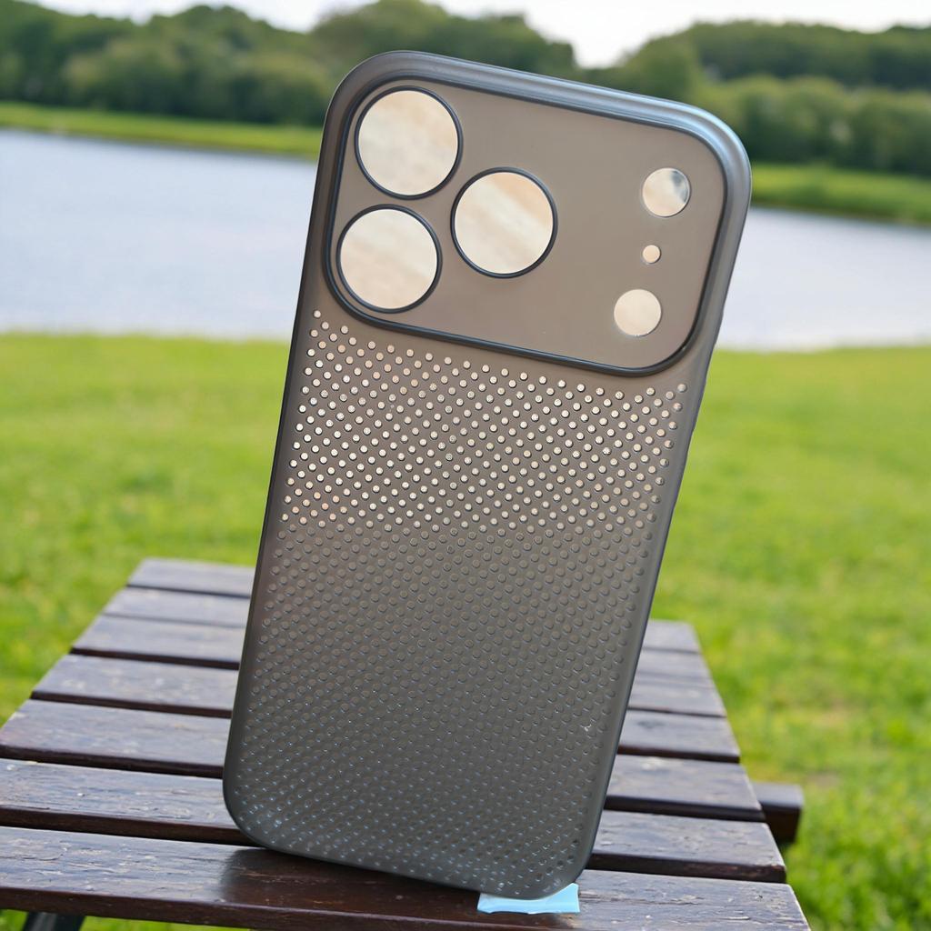 New Breathable IPhone17promax Ice Sensitive Anti Fingerprint Cooling Phone Case Suitable for Apple PP Protection Case