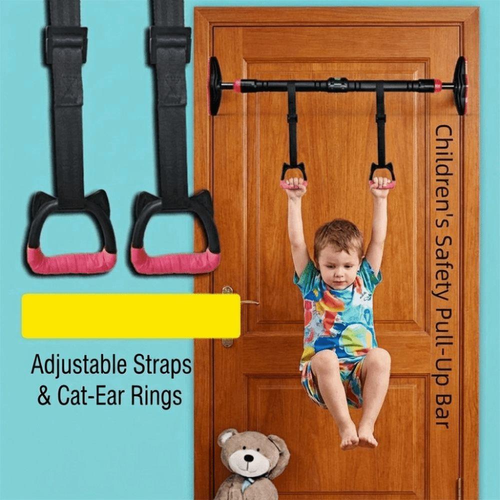 Strength Training Gymnastics Rings Non-Slip Pull Up Rings Kids Gym Rings For Home