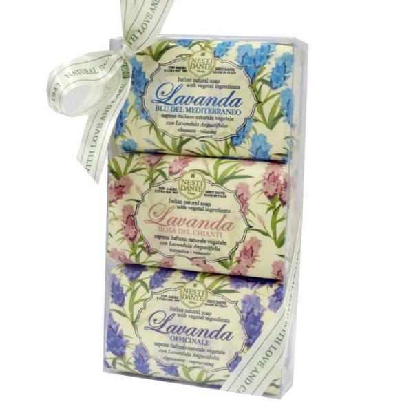 

[OF219N74] Nestidante Soap Set of 3 (Choose 2 types) (12129244) Lavender set