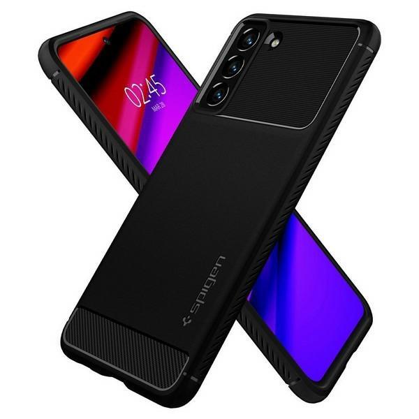 Etui Do Samsung Galaxy S21 FE Spigen Rugged Armor Czarne