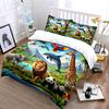 Animals Themed Decor Set - Wildlife Multiple Sizes Kid'S And Adults' Bedroom Exquisite 3Pc Bedding Set, Gift