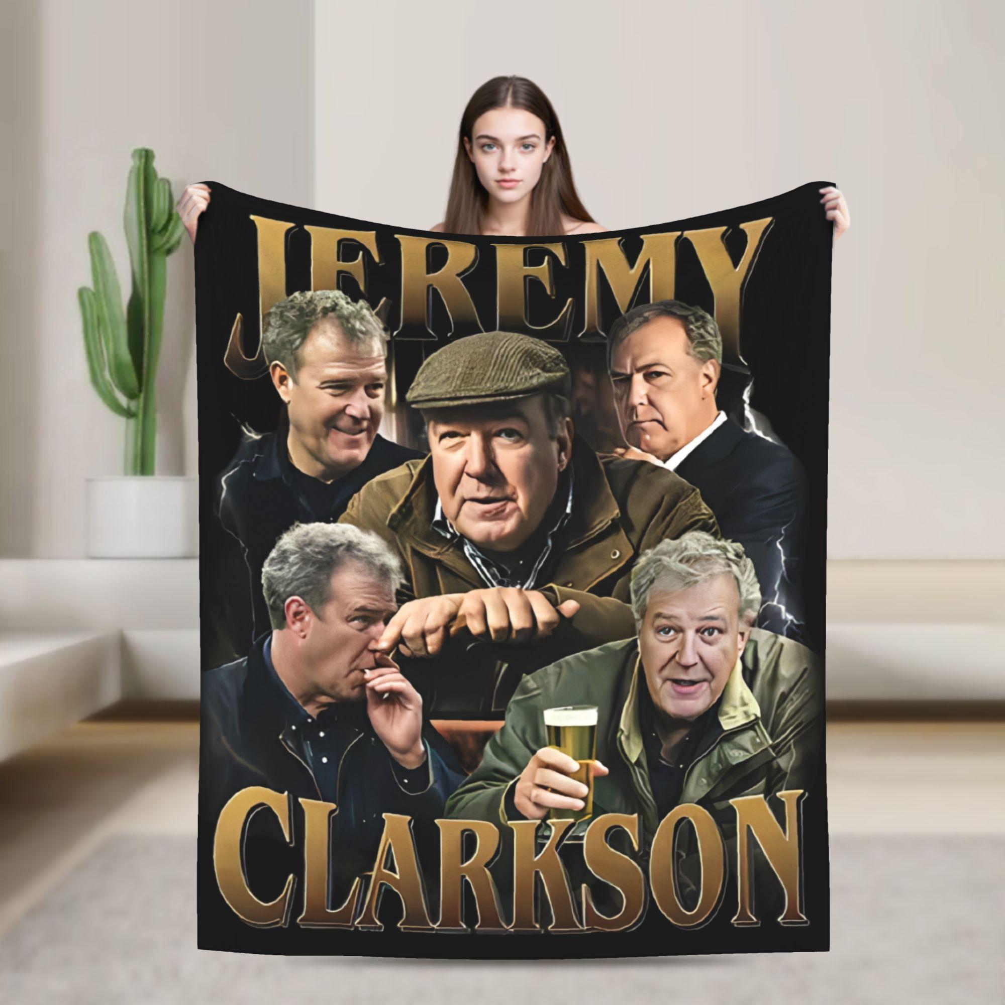 

Richard Hammond Top Gear The Grand Tour Jeremy Clarkson Blanket Warm Soft Bedding Throws Boy Girl Outdoor Novelty Bedspread 75x100cm (30x40inch)