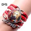Unisex Bracelet Demon Slayer Multilayer Jewelry Cartoon Braided Bracelet