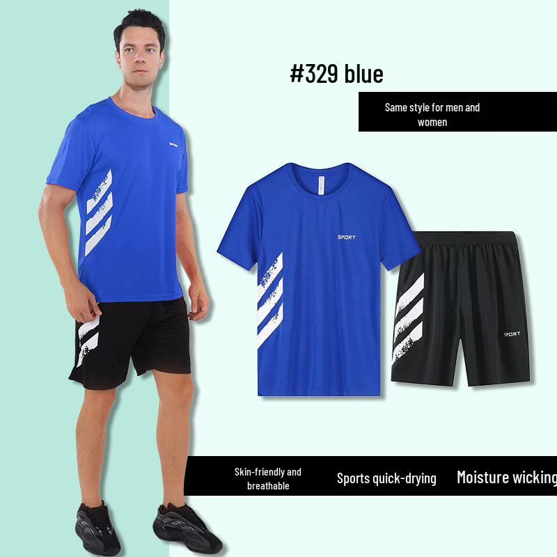 

Унисекс спортивный костюм 2023: Дышащая быстросохнущая одежда для фитнеса и бега 5XL (Height 190-195cm, Weight 90-100kg)