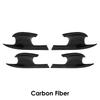 ABS Carbon Fiber 4 PCS Door Handle Bowl Cover For Honda Accord 11th  Car Styling Accessories