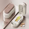 Adjustable Pill Splitter  for Precise Cutting of Tablets Into 1/2, 1/3, 1/4 Pieces