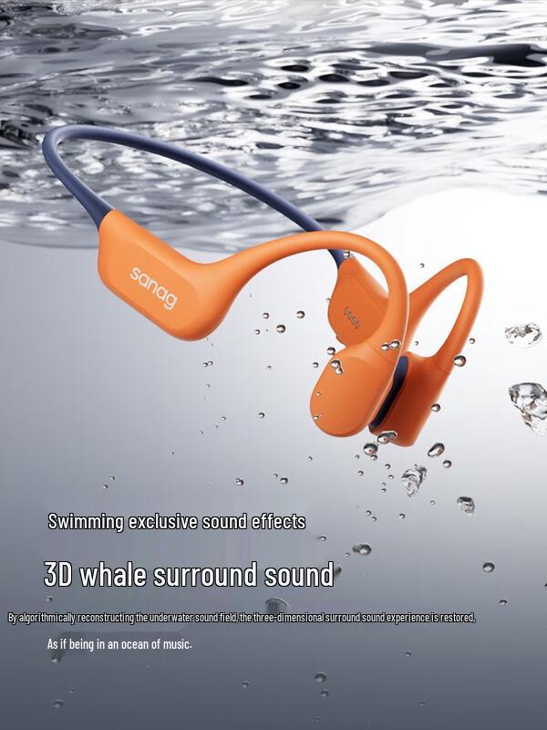 SANAG B77S Bone Conduction Swimming Headphones