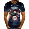 3D T-shirt Men's Printed Comfortable Short Sleeved Comfortable Versatile T-shirts Fashionable