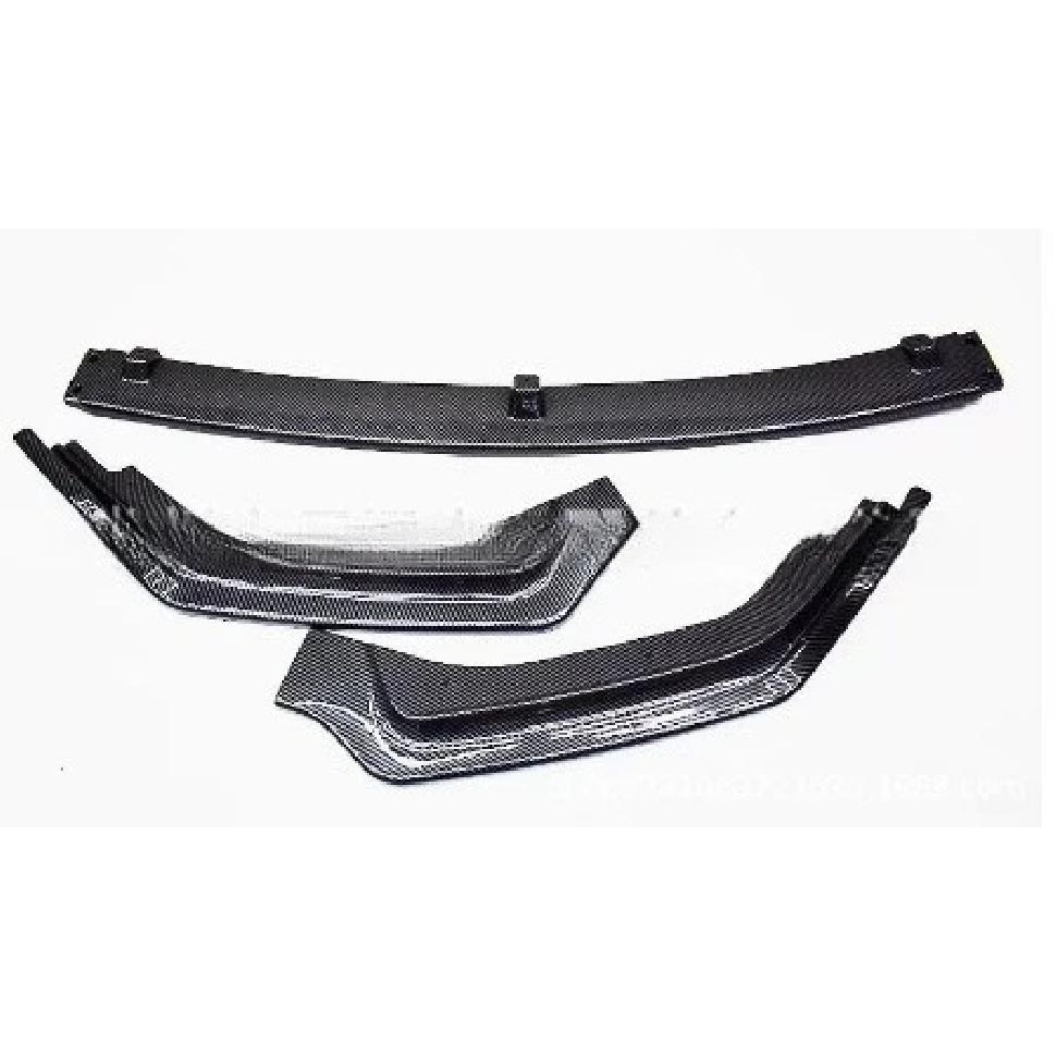 Suitable for 18 Q50L sports models, modified to surround Q50s front lip, tail lip, rear lip spoiler, carbon fiber surround bright black