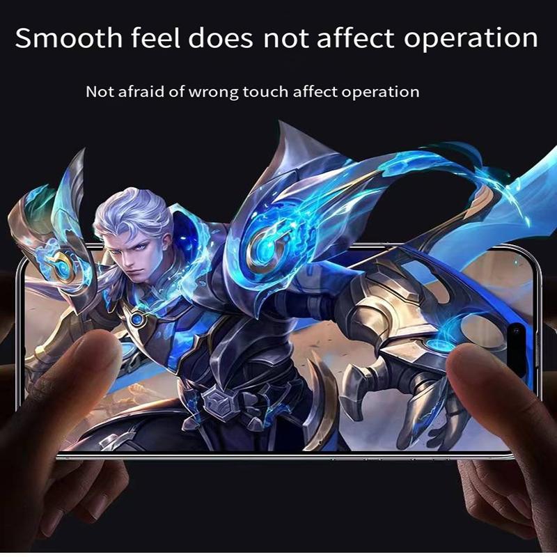 1Pc High Definition Screen Protector for IPhone 16 15 Pro Max XR X XS HD Tempered Glass Dust Free Installation