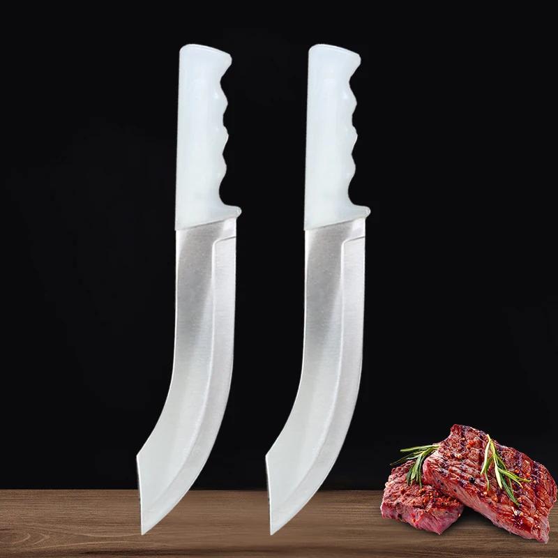 Stainless Steel Kitchen Knife Meat Cleaver Boning Knife Sharp Blade Butcher Meat Cutting Knife Fillet Fish Chef Knives Cooking
