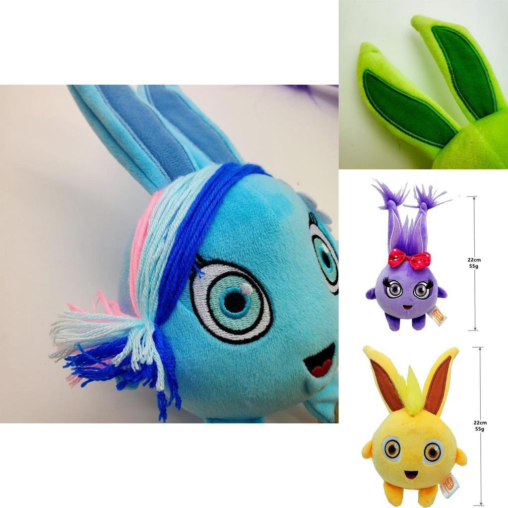 Bunnies Plush Toys Big Boo Gray Wolf Hopper Shiny Animal Doll For Collectors**