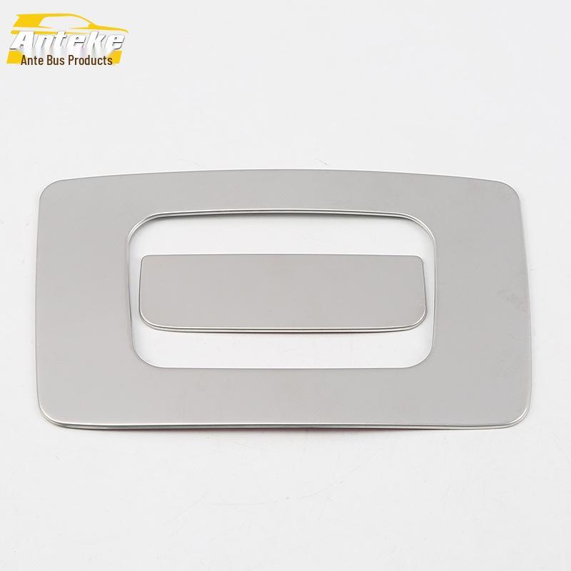 GM8 Rear Seat Stainless Steel Storage Box Decorative Panel and Armrest Sequin Sticker