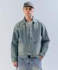 Out Pocket Denim Jacket [Light Indigo]