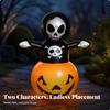 Inflatable Pumpkin Self-Righting Decoración Inflable De Calabaza Iluminado