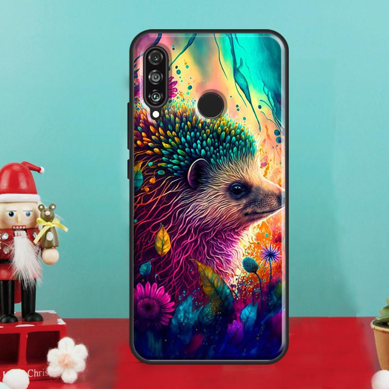 Animal Hedgehog For Huawei Nova 5T 10 9 SE 12s 11i 12i Y91 Y90 Y60 Y70 Y72 Y61 P20 P30 P40 Lite P60 Pro Case