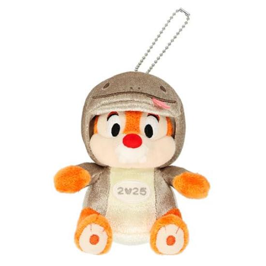 Dale Zodiac Plush Badge 2025 Year of the Snake Snake Plush Strap New Year Goods Year of the Snake "Tokyo Disney Resort Exclusive"