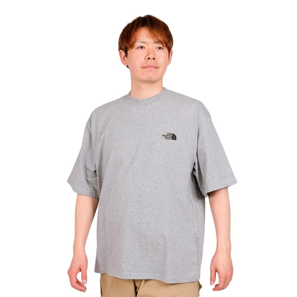 

North НИКОГДА НЕ ПРЕКРАЩАЙТЕ ING Смешанный L [Лицо] Футболка с коротким рукавом, Серая,