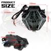 Motorcycle LED Tail Light Turn Signal Brake Lamp DRL for YAMAHA R3 R25 MT07 FZ07 MT03 2014-2023 MT25 lc150 sniper150 Red Yellow