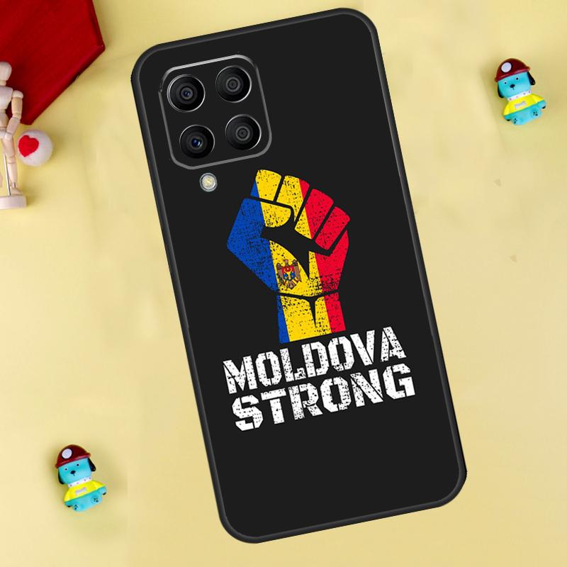Moldova Flag Case For Samsung Galaxy M13 M33 M53 M14 M12 M15 M06 M16 M36 M56 M31 M32 M52 M35 M55 M34 M54