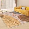 Geometric Style Living Room Rugs Decoration Bedroom Deluxe Anti Slip Floor Mats Large Area Carpet Rug Flannel Carpet Washable