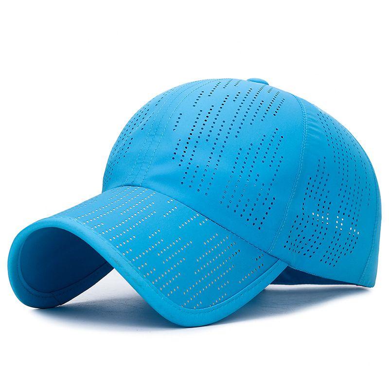 Quick Drying Hat Marathon Outdoor Sports Mountaineering Breathable Mesh Duck Tongue Hat Sunshade Baseball Hat Men and Women