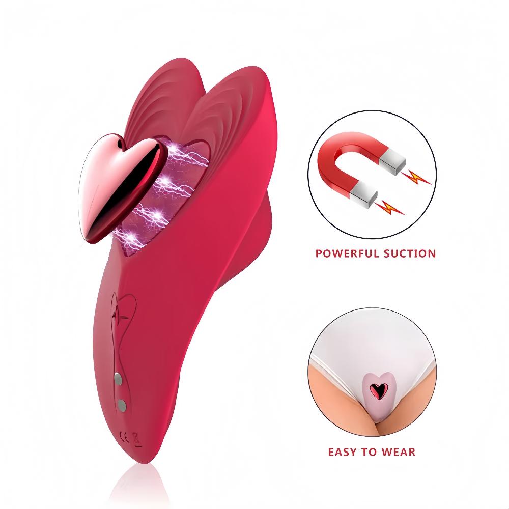 Female Wearable Panty Vibrator Powerful Magnetic Clip App Butterfly Clitoral G-Store Stimulator Female Masturbator Adult Product