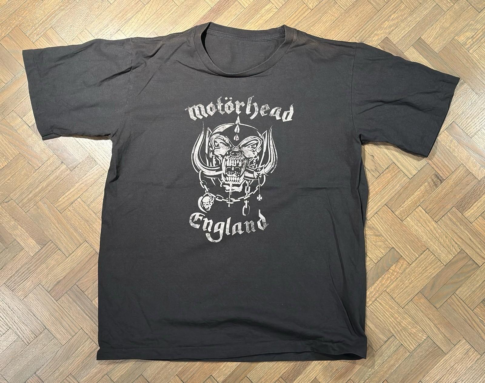 MOTORHEAD ENGLAND vintage 1999 LOUDER THAN EVERYTHING ELSE t shirt L Unisex T-Shirt M