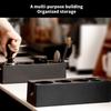 ABS Coffee Portafilter Rack Distributor Holder Convenient Espresso Tamper Mat Stand with Drawer Coffee Accessories