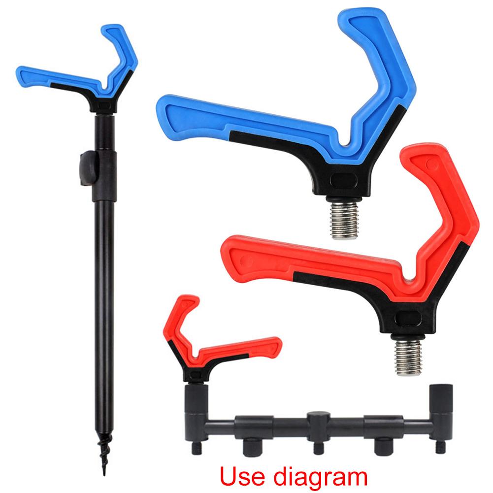 Support de canne à pêche en forme de V, tête de support de canne à pêche résistante à l'usure, tête de support de canne à pêche pour eau douce et eau salée