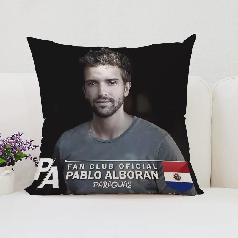40x40cm Doppelseitig bedruckter P-Pablo Alboran Kissenbezug, Sofakissenbezug, Stuhl-Lendenkissen, Bettkissen, Geschenk Zuhause