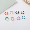 10PCS Jewelry Making Connecting Ring Open Rings Baking Paint Open Loop  DIY Jewelry