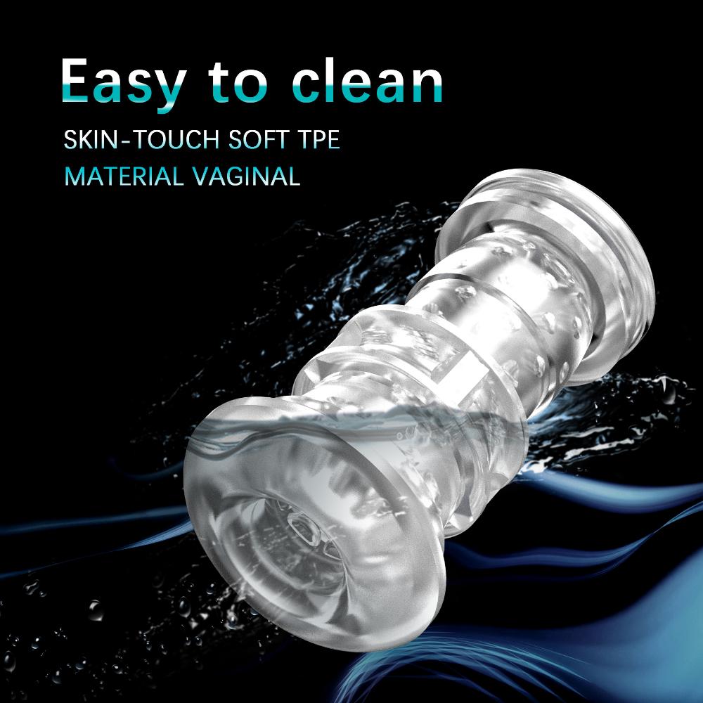 Automatic Telescopic Sucking Male Waterproof Masturbator Cup 9 Thrusting Blowjob Masturbation Vibration Toys for Man Sex Goods