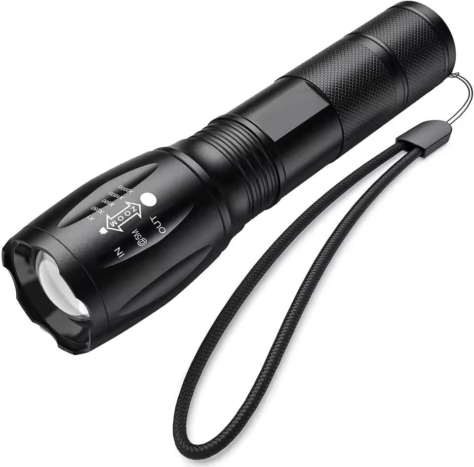 ZK30 8000LM Powerful Waterproof LED Flashlight Portable LED Camping Lamp Torch Lights Lanternas Self Defense Tactical Flashlight