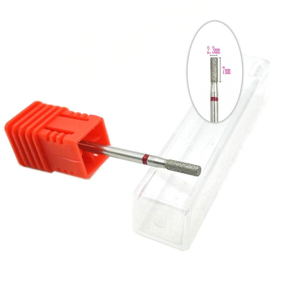 1pc Diamond Milling Cutters For Manicure Rotary Nail Drill Bit Eletric Pedicure Machine Equipment Cuticle Remove Tools