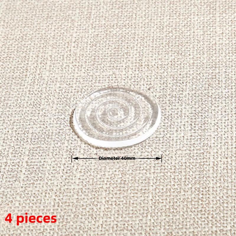 

4 штуки Мебельные ножки для стола Ножки для дивана Уголки для напольного стола Ножки для кровати Ножки для кровати Бесшумные Нескользящие накладки Round 40mm 4 pieces