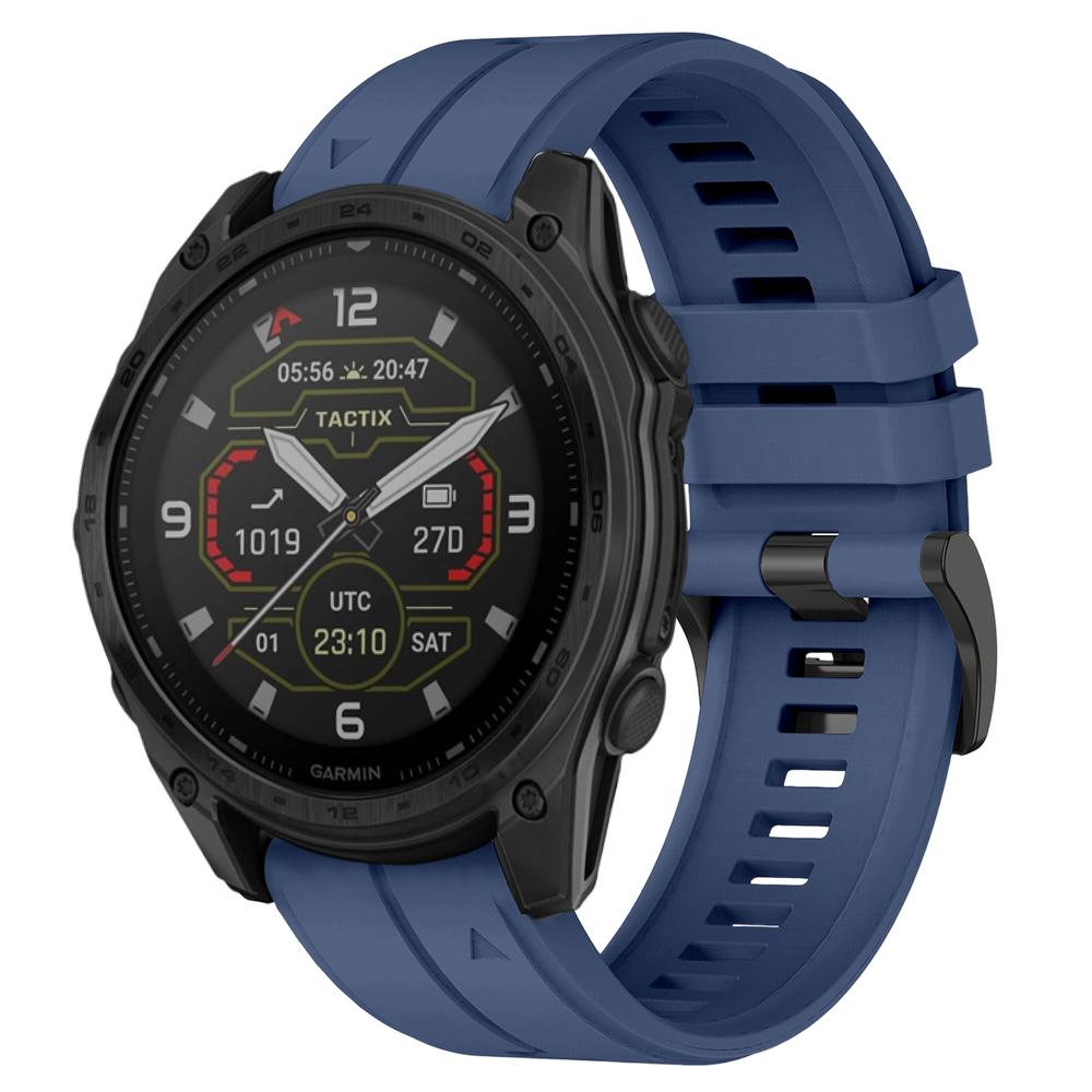 Silicone Outdoor Watch Strap for Garmin Tactix8 47/51MM/fenix8 43MM Waterproof/sweatproof Watch Strap for 20/22/26mm Quick Fit