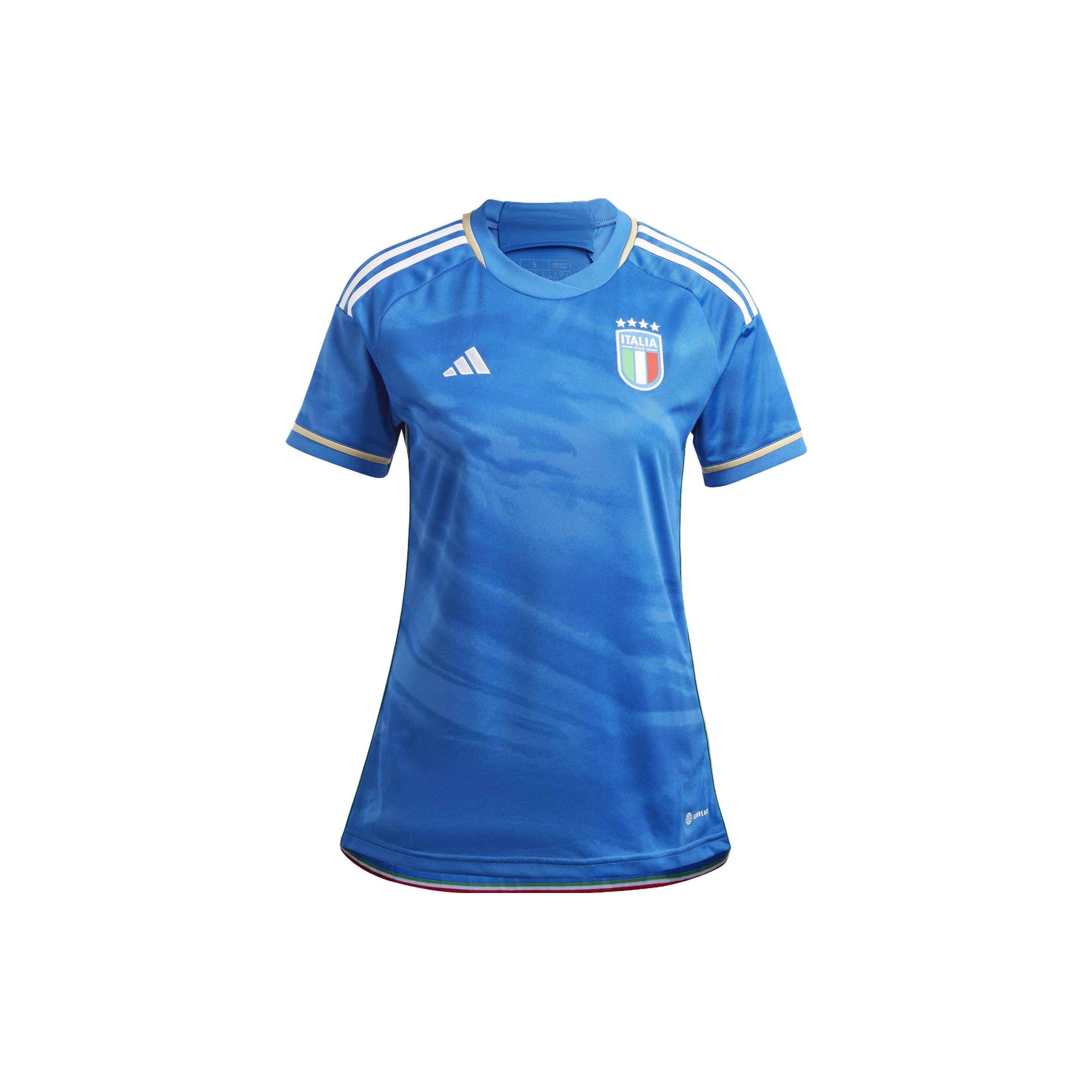 Adidas Soccer Jerseys Men s Blue Moderate Straight Fit HT1613 S