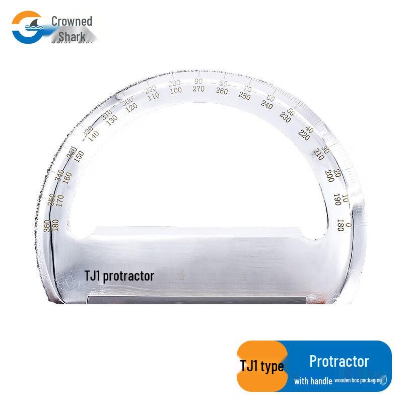 Crown Shark TJ1 Marine Chart Protractor