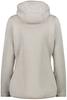 Куртка CMP Woman Fleece Jacket Fix Hood (3H19826) Jacket Knitted Melange Hoody (3h19826-04xt) vaniglia-bianco