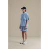 Bbc Earth Half Pants With Mesh Pocket  Blue 