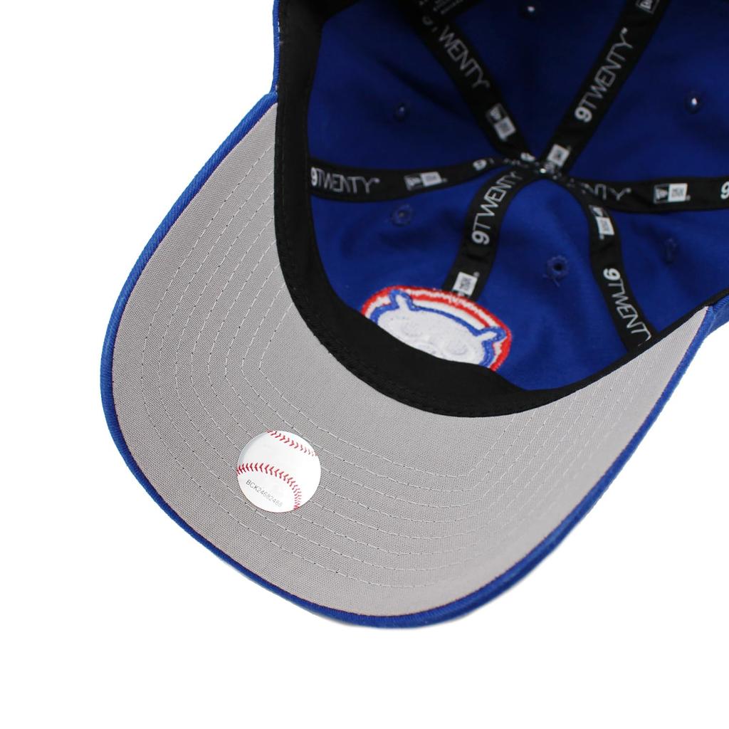 New Era 9TWENTY Chicago Cubs MLB Batting Practice Core Classic Strapback Cap in Blue. [Used]