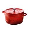 ZIPOYA Enamel Casserole Pot