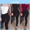 Sleeve Long Women Sexy Stretch Bodycon Bodysuit Tops Casual Leotard Shirt Plain