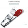 Mini Ultra Thin Nail Clipper Portable Stainless Steel Nail Toe Cutter Trimmer Scissor Carbon Steel Manicure Pedicure Tool MYY
