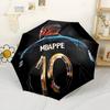 Mbappé Portable Automatic Umbrella with 8-Rib Foldable Design Perfect for Outdoor Adventures Elegant Umbrella