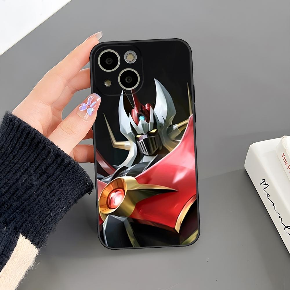 UFO Robot Goldorak Phone Case For Iphone 16 Plus 15 14 Pro Max 13 Mini 11 12 Xr X Xs 6 7 8 SE Plus Back Cover